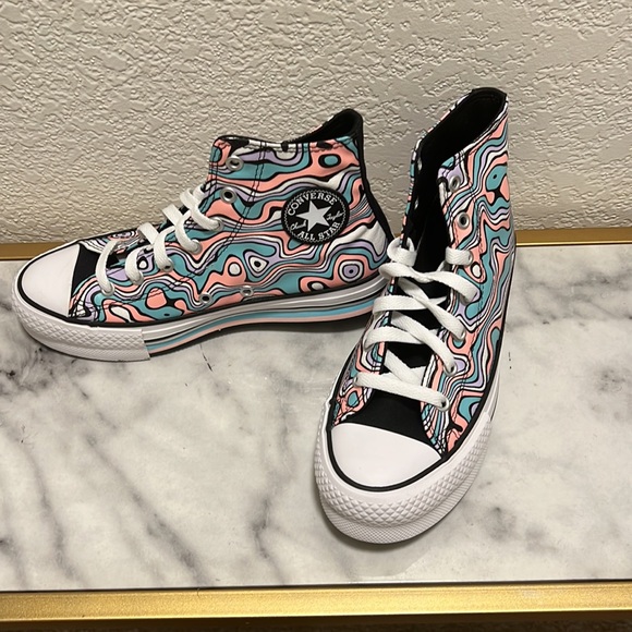 Chuck Taylor All Star Lift Platform Color Swirl - Picture 5 of 6
